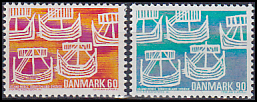 Danmark AFA 478 - 79<br>Postfrisk